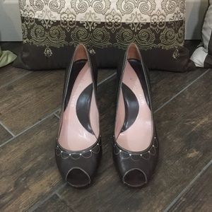 Gianni Bini Leather High Heels